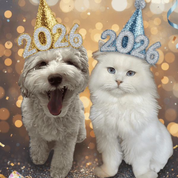🥳 Fun Ways to Celebrate the New Year With Your Pet